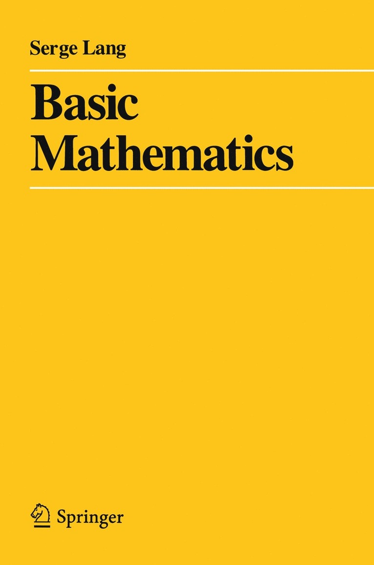 Basic Mathematics 1