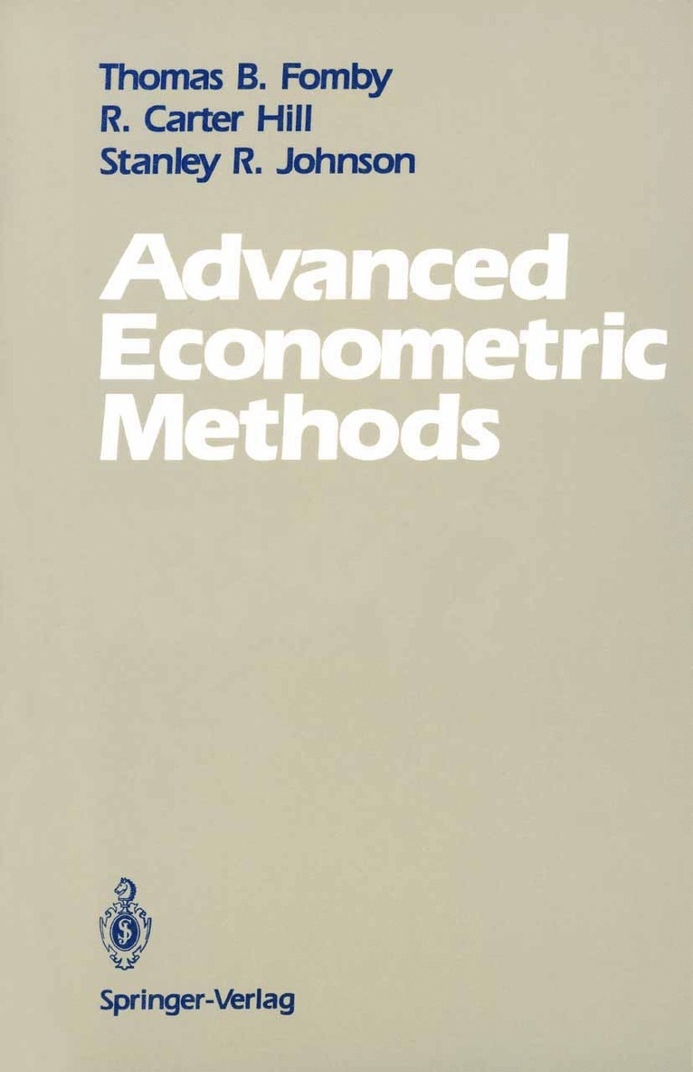 Advanced Econometric Methods 1