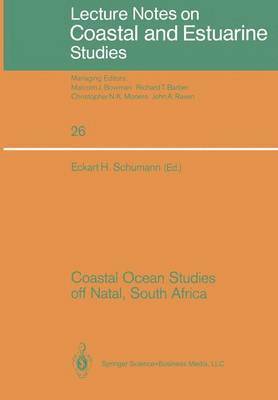Eckart H. Schumann - Coastal Ocean Studies off Natal, South Africa, Häftad