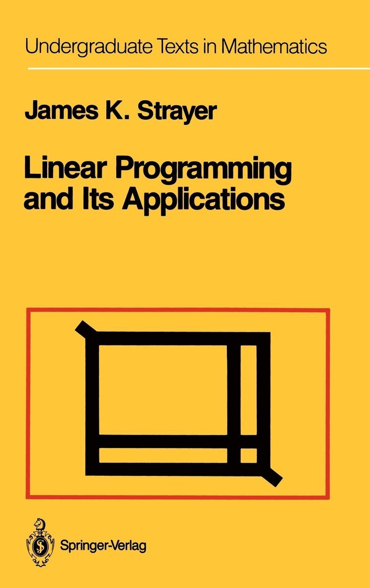 Linear Programming and Its Applications 1