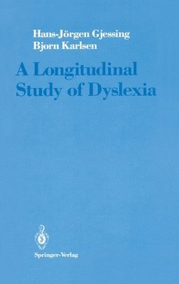bokomslag Longitudinal Study Dyslexia