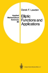 bokomslag Elliptic Functions and Applications