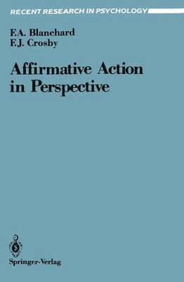 Affirmative Action in Perspective 1