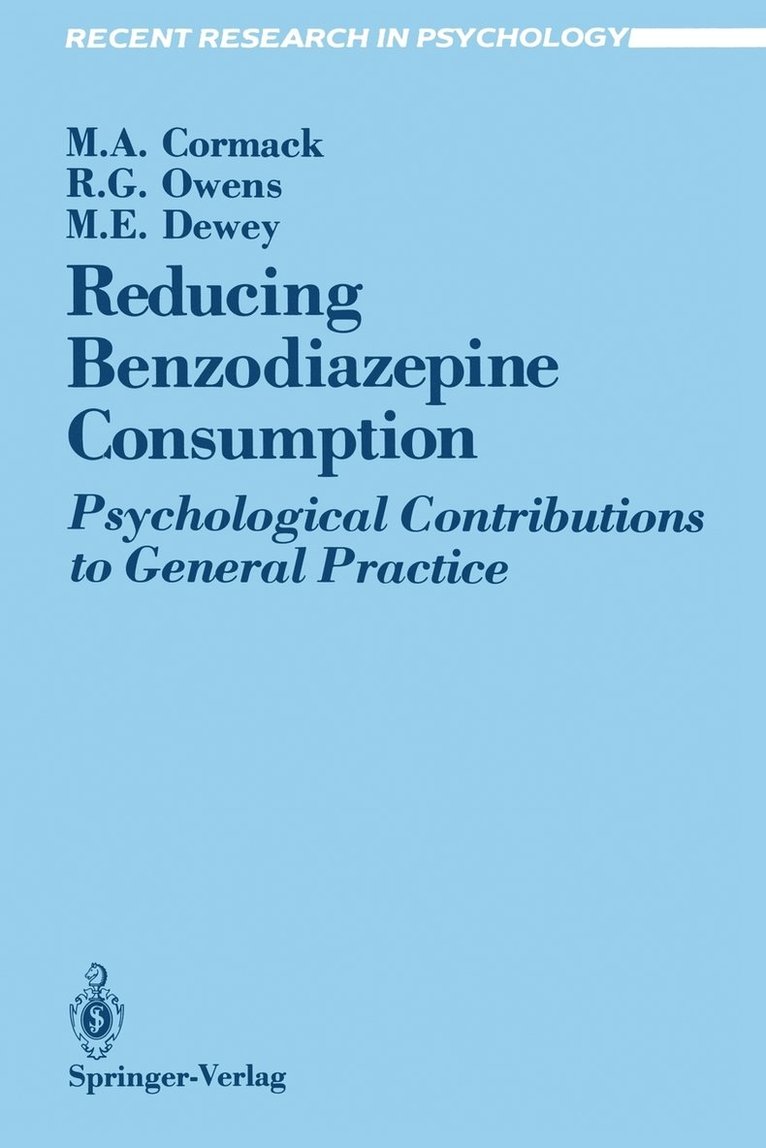 Reducing Benzodiazepine Consumption 1
