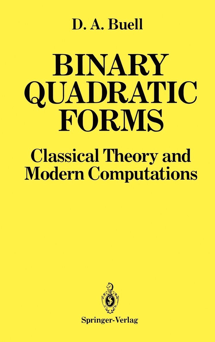 Binary Quadratic Forms 1