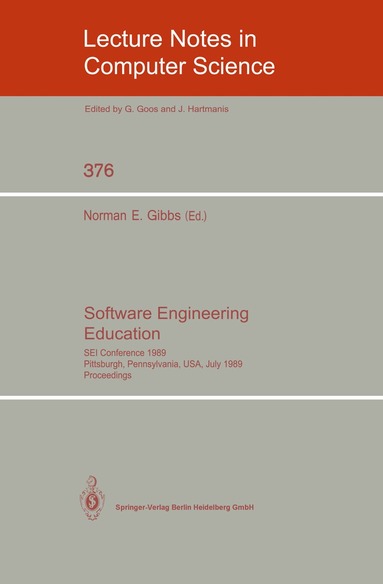Norman E. Gibbs - Software Engineering Education, Häftad