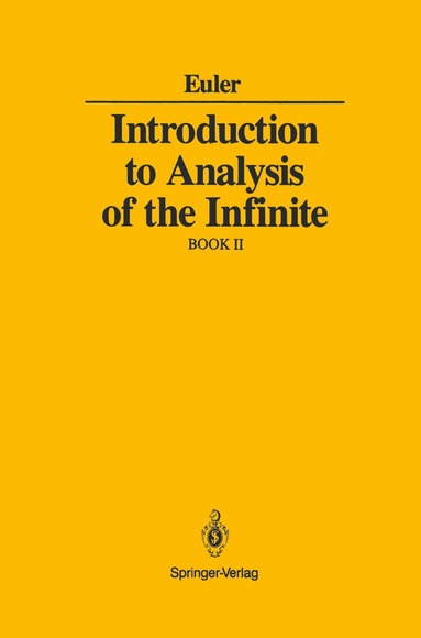 bokomslag Introduction to Analysis of the Infinite