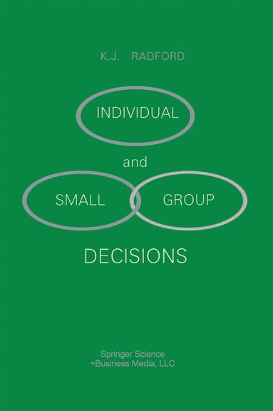 bokomslag Individual and Small Group Decisions