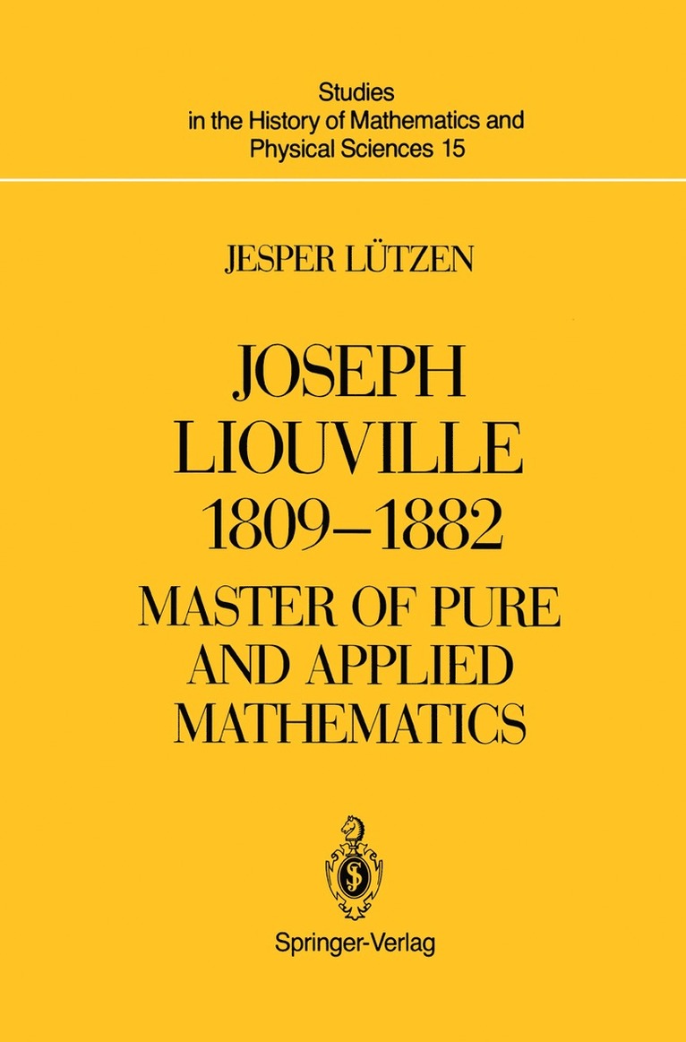 Joseph Liouville 1809-1882 1