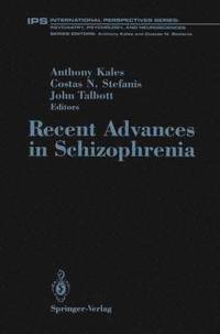 bokomslag Recent Advances in Schizophrenia