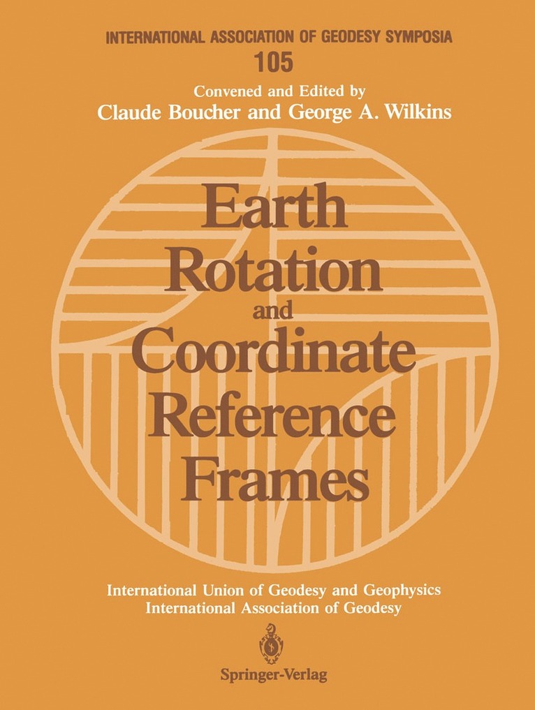 Claude Boucher, George A. Wilkins - Earth Rotation and Coordinate Reference Frames, Häftad