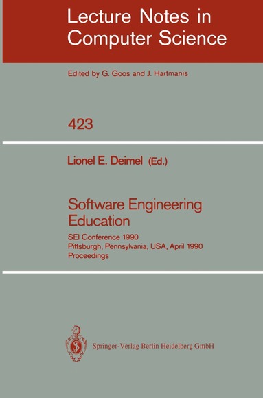 Lionel E. Deimel - Software Engineering Education, Häftad