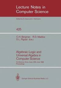 bokomslag Algebraic Logic and Universal Algebra in Computer Science