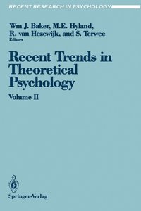 bokomslag Recent Trends in Theoretical Psychology