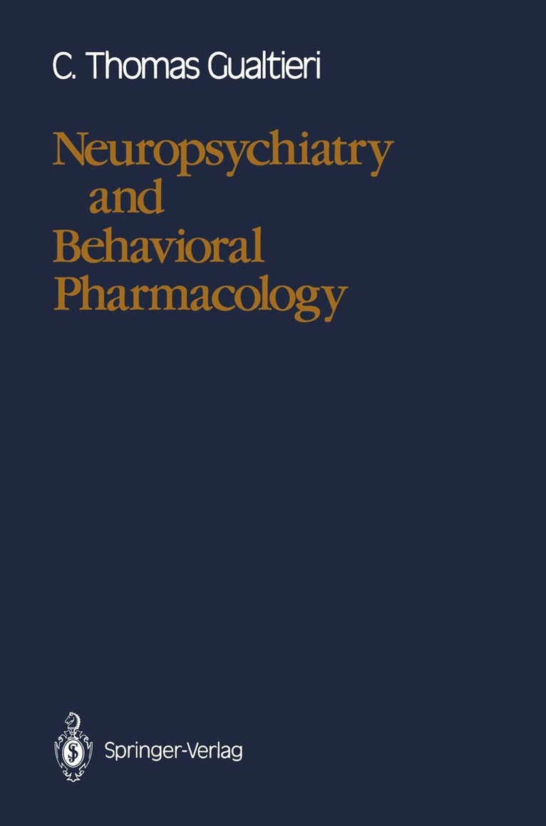 Neuropsychiatry and Behavioral Pharmacology 1