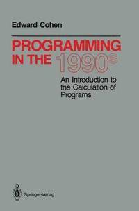 bokomslag Programming in the 1990s