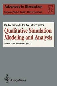 bokomslag Qualitative Simulation Modeling and Analysis