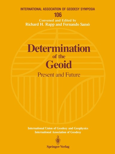 Richard H. Rapp, Fernando Sansò - Determination of the Geoid, Häftad