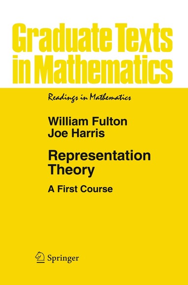 William Fulton, Joe Harris - Representation Theory, Häftad