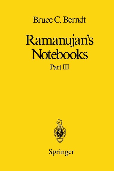 Bruce C. Berndt - Ramanujan’s Notebooks, Inbunden