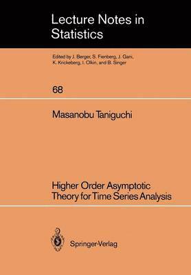 bokomslag Higher Order Asymptotic Theory for Time Series Analysis