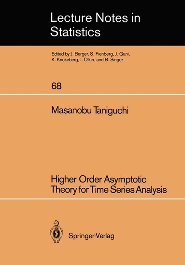 bokomslag Higher Order Asymptotic Theory for Time Series Analysis