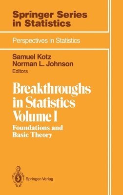 Samuel Kotz, Norman L Johnson - Breakthroughs in Statistics, Inbunden