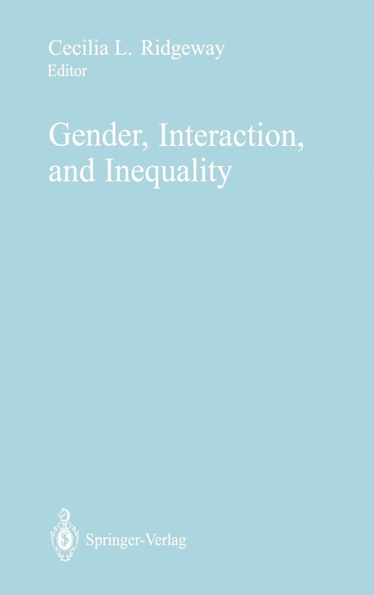 Gender, Interaction, and Inequality