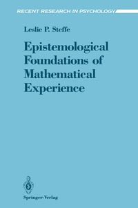 bokomslag Epistemological Foundations of Mathematical Experience