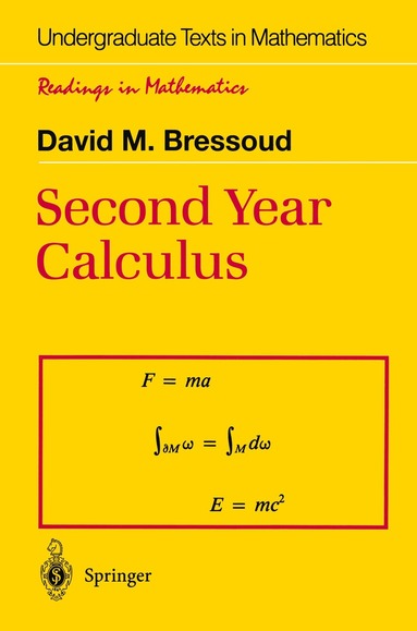 David M. Bressoud - Second Year Calculus, Häftad