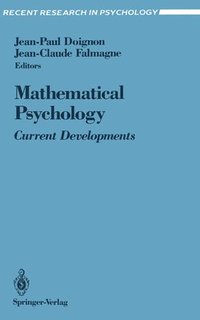 bokomslag Mathematical Psychology