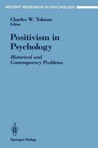 bokomslag Positivism in Psychology