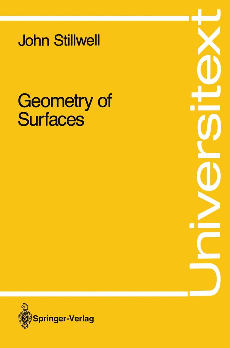 Geometry of Surfaces 1