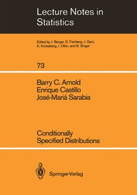 bokomslag Conditionally Specified Distributions