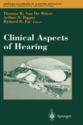 Thomas R. VanDeWater, Richard R. Fay, Thomas R. Vandewater - Clinical Aspects of Hearing, Inbunden