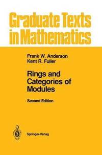 bokomslag Rings and Categories of Modules