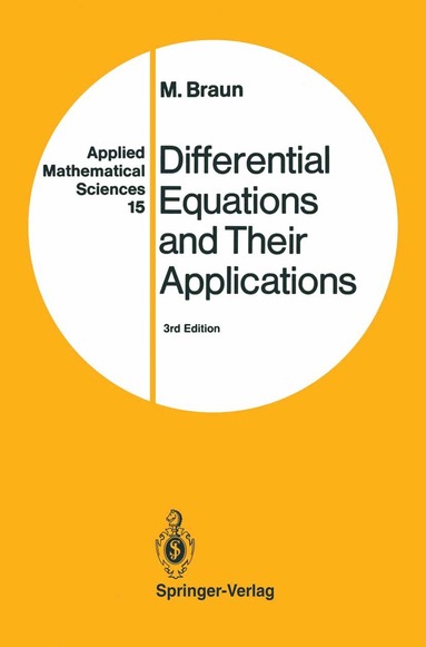 bokomslag Differential Equations and Their Applications