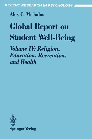 bokomslag Global Report on Student Well-Being