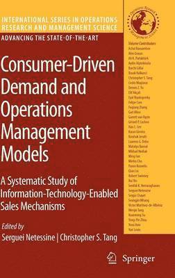 Consumer-Driven Demand and Operations Management Models 1