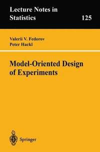 bokomslag Model-Oriented Design of Experiments