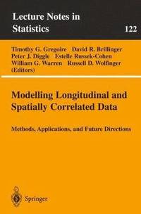 bokomslag Modelling Longitudinal and Spatially Correlated Data