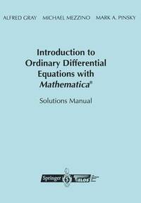 bokomslag Introduction to Ordinary Differential Equations with Mathematica
