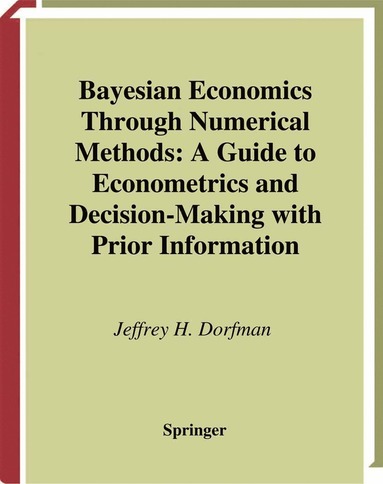 bokomslag Bayesian Economics Through Numerical Methods