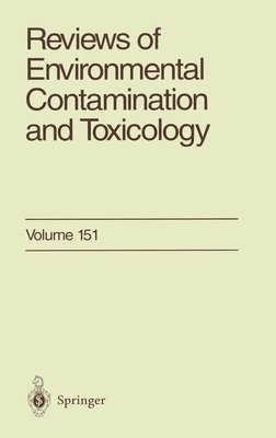 George W. Ware, G.W. Ware - Reviews of Environmental Contamination and Toxicology, Inbunden