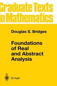 bokomslag Foundations of Real and Abstract Analysis