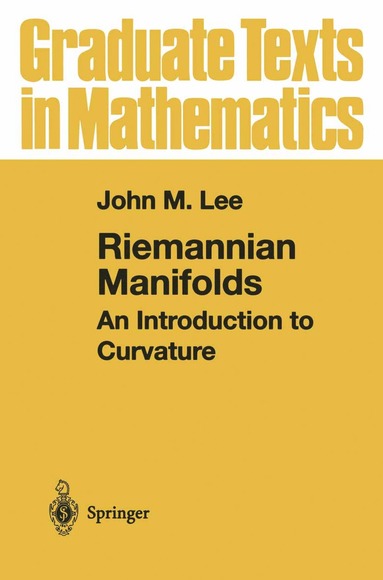 bokomslag Riemannian Manifolds