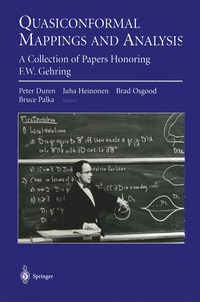 bokomslag Quasiconformal Mappings and Analysis