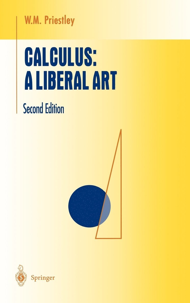 Calculus: A Liberal Art 1