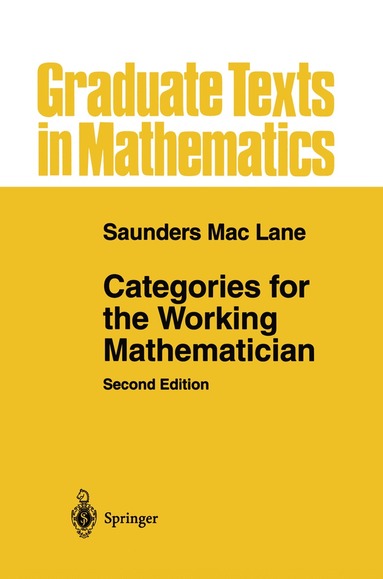 bokomslag Categories for the Working Mathematician