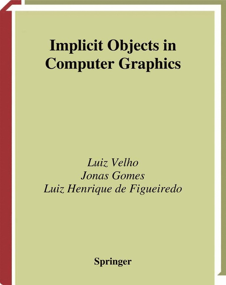 Implicit Objects in Computer Graphics 1